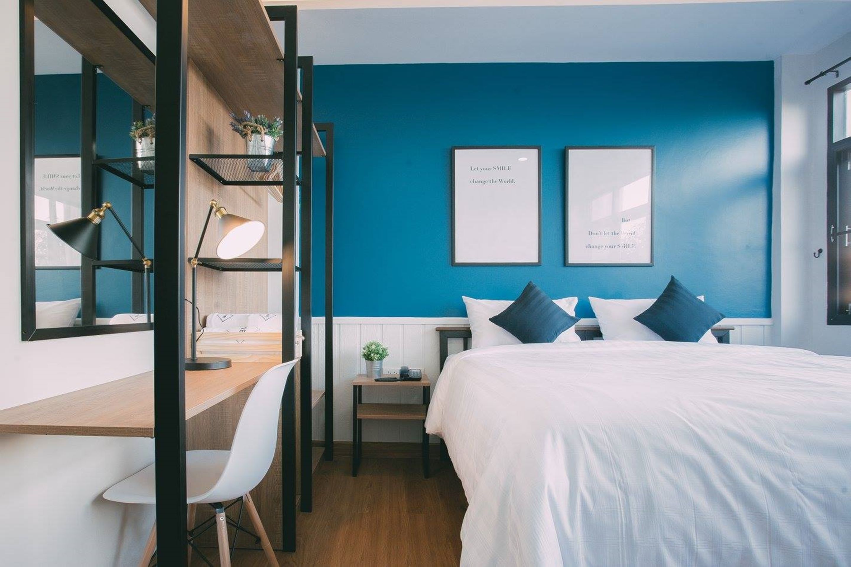 Studio Double Room | デスク、アイロン / アイロン台、WiFi (無料)