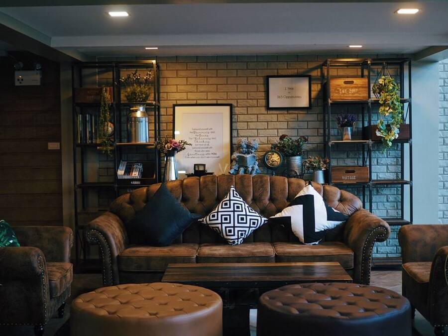 Lobby sitting area