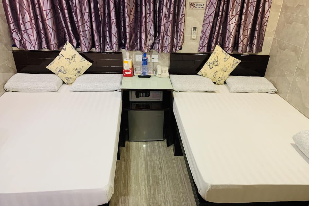 Family Room | In-room safe, blackout drapes, soundproofing, iron/ironing board