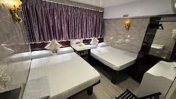 Family Room | In-room safe, blackout drapes, soundproofing, iron/ironing board