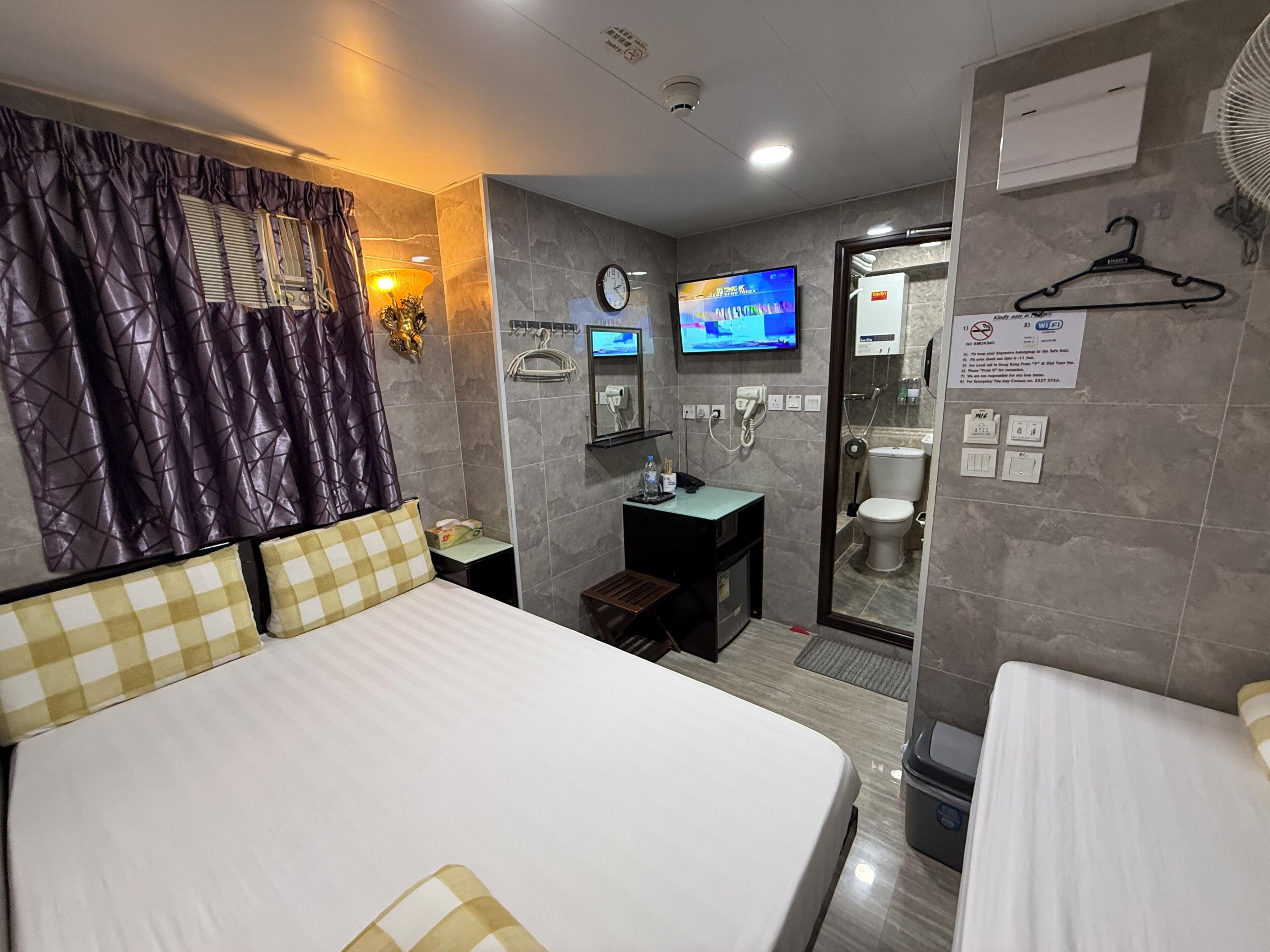 Quarto triplo | Comodidades do quarto
