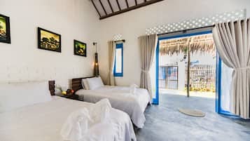 Bangalô luxo | 1 quarto, frigobar, escrivaninha, quartos à prova de som