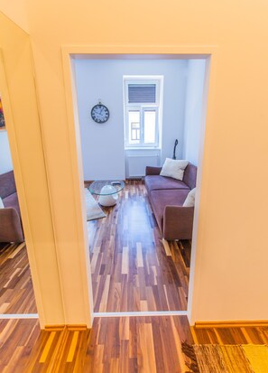 Apartment, 3 Bedrooms (with garage) | Living room | Flat-screen TV - Vienna Market Apartment (Vienna)