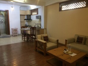 Comfort Apartment, 1 Bedroom, Non Smoking, City View | Living area - Patan Heavens Home (Lalitpur)