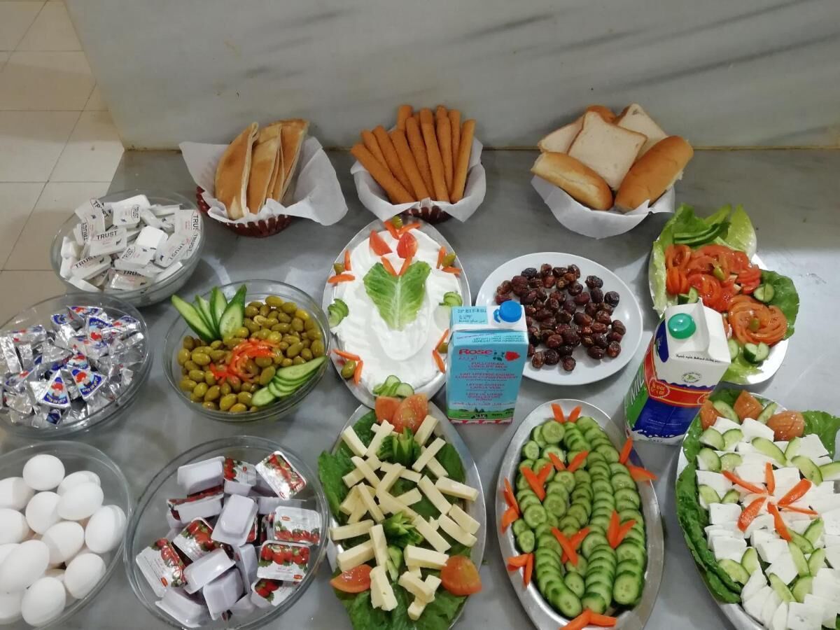 Frokostbuffé er inkludert hver dag