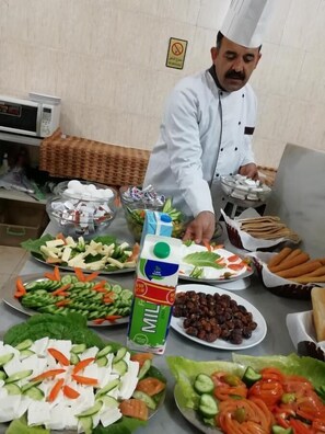 Petit déjeuner buffet compris tous les jours