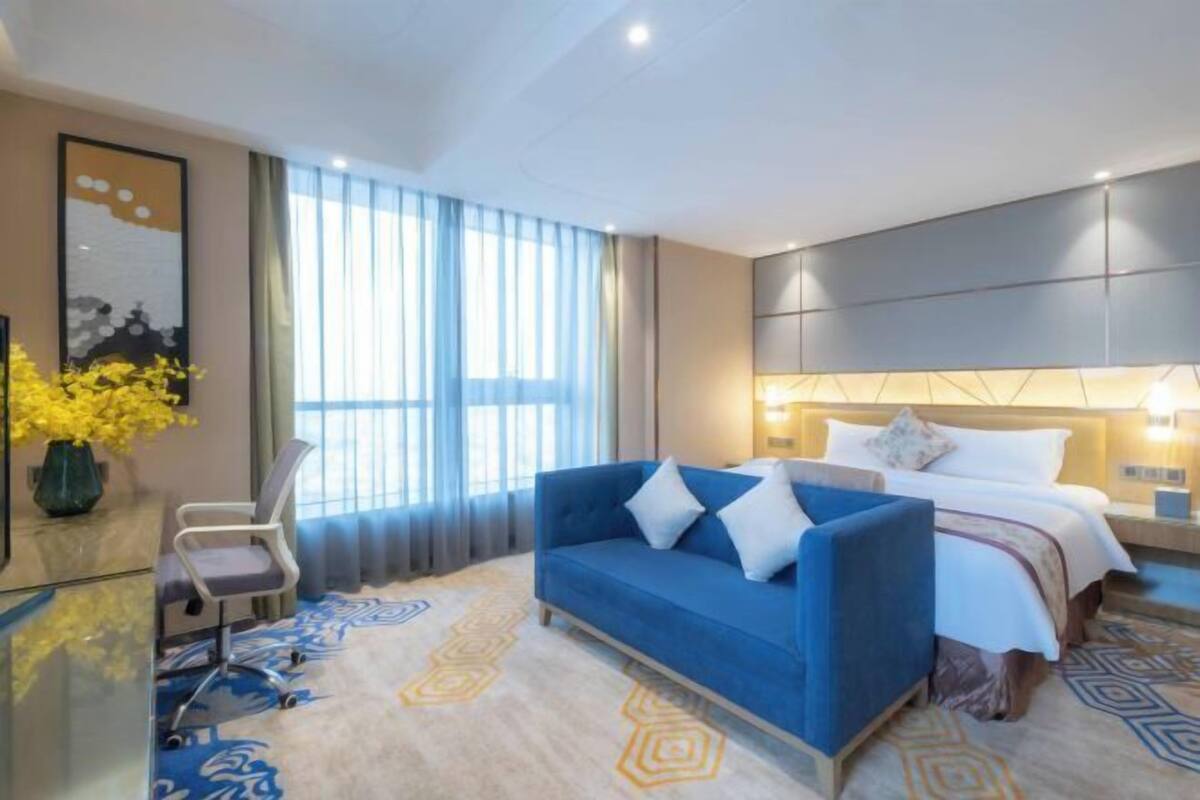 In-room safe, blackout drapes, iron/ironing board (on request)