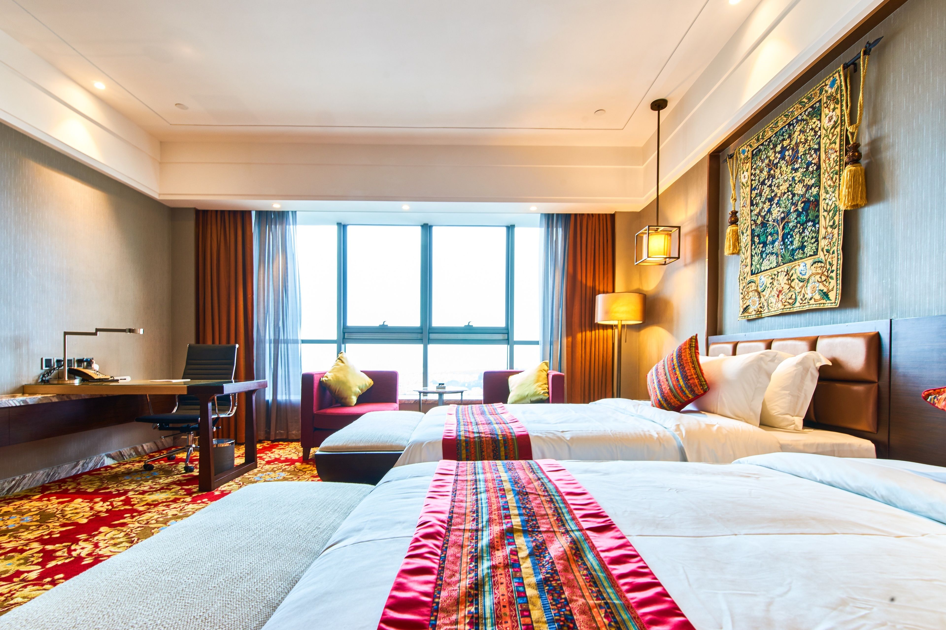 Business Twin Room | In-room safe, blackout curtains, iron/ironing board, free WiFi