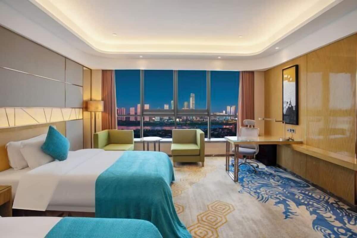 In-room safe, blackout drapes, iron/ironing board (on request)