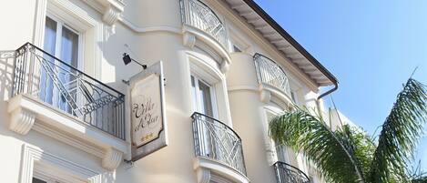 Fassade der Unterkunft