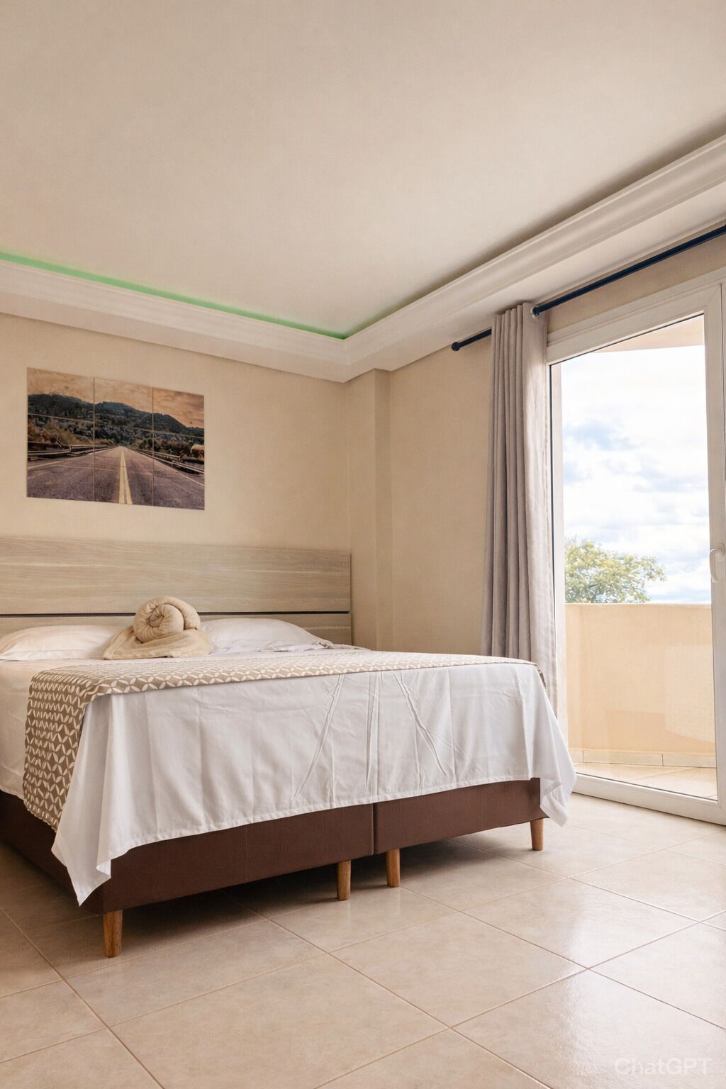 Suite – premier | Skrivebord, lydisolert, strykejern/-brett og barnesenger