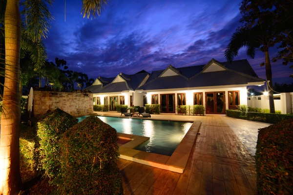 Outdoor pool, a waterfall pool, open 9:00 AM to 10:00 PM, pool umbrellas