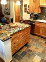 Condo, 2 Bedrooms | Private kitchen | Fridge, microwave, oven, coffee/tea maker