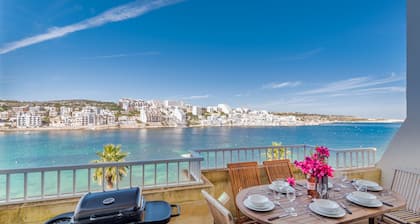 Blue Harbour 4 Seafront apartment by Getaways Malta