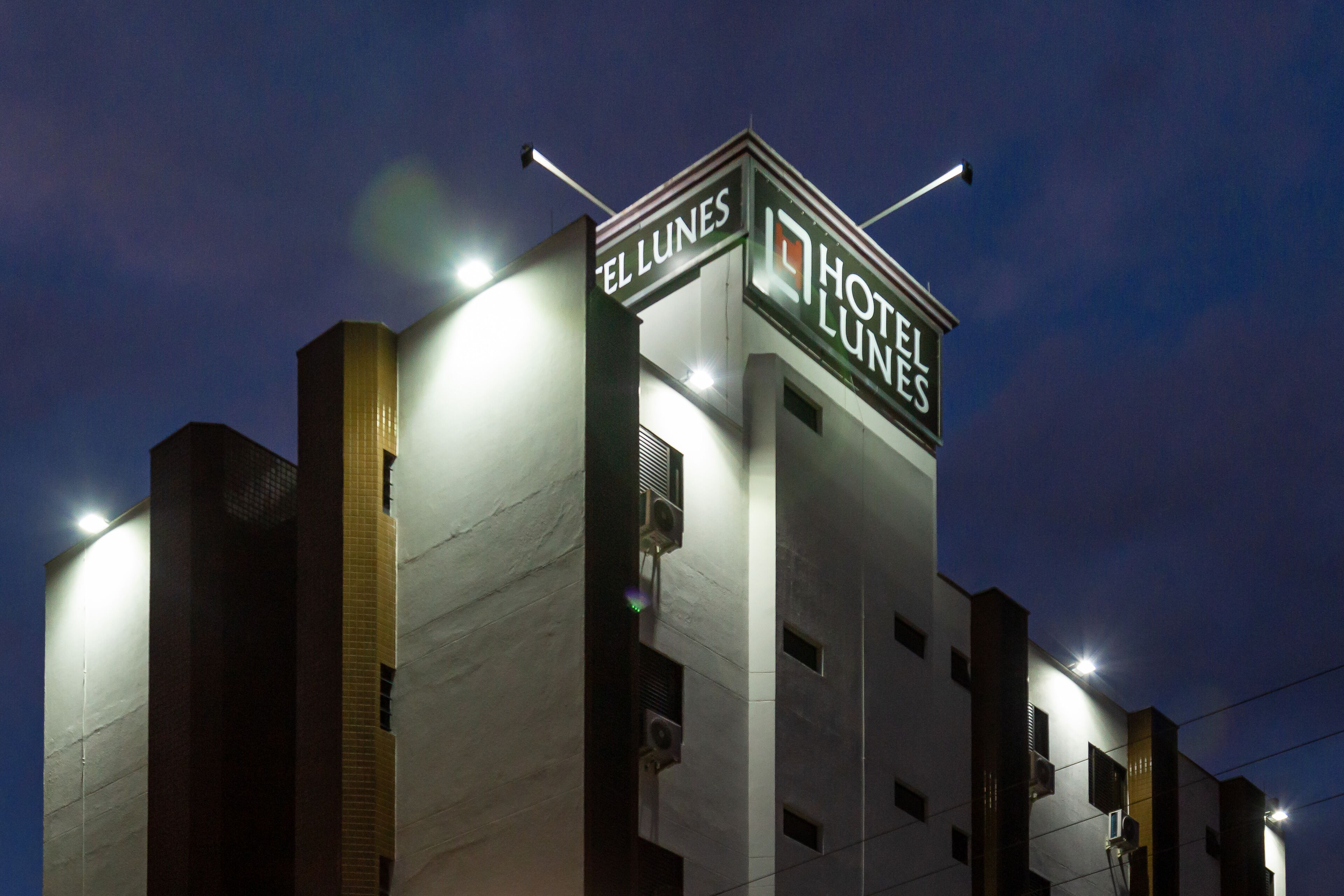 front of property – evening/night