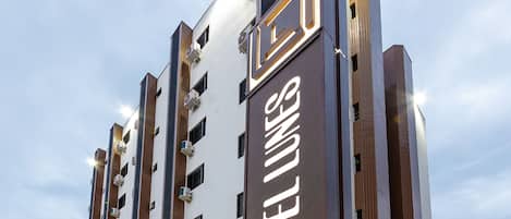 Majoituspaikan julkisivu