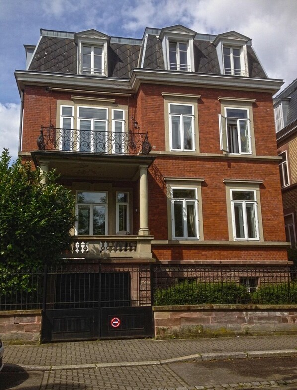 Fassade der Unterkunft