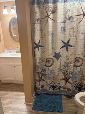 Shower, towels - Beautiful 4th floor Gulf View Condo (Hudson)