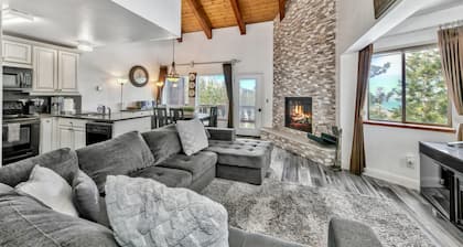 Mv17 amazing lake view spacious ski cabin