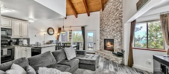 Mv17 amazing lake view spacious ski cabin