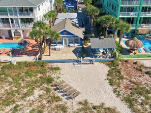 Exterior - The Arbors Seaside Cottages—Beachfront Compound w/ Pool, Pavilion & Walkable Dining (Indian Rocks Beach)