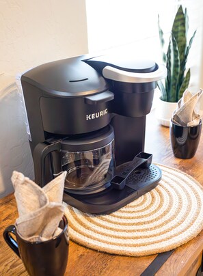 Coffee and/or coffee maker