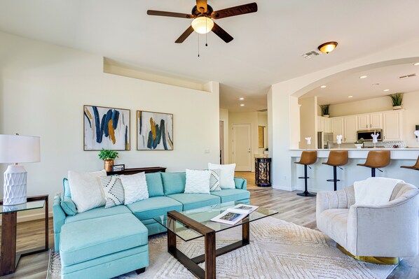 TV, DVD player, music library - Golf Course Home w/ Sunset Views in Seville! (Gilbert)