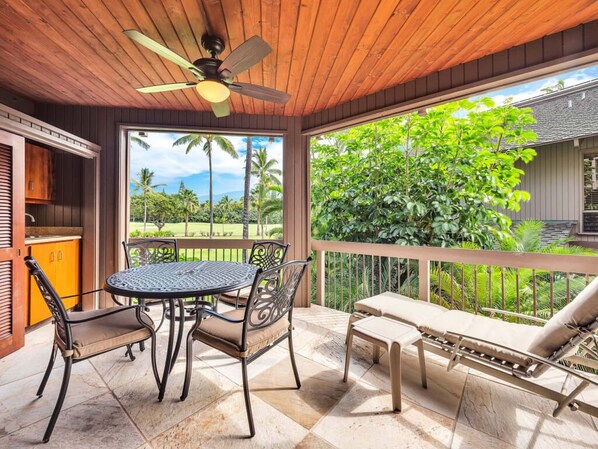 Outdoor dining