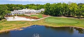 Roxie's at Pawleys Condo- vue sur le parcours de golf au 2e étage 