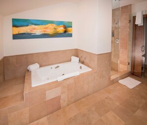 Douche, séchoir à cheveux