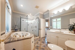 Shower, towels