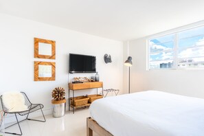 1 bedroom, iron/ironing board, travel cot, free WiFi