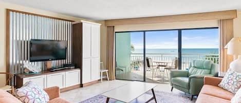 Een televisie en een dvd-speler