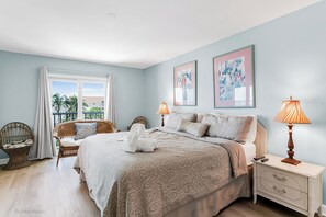 3 slaapkamers, een strijkplank/strijkijzer, wifi, beddengoed