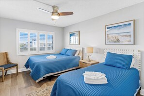 3 habitaciones, tabla de planchar con plancha, wifi y ropa de cama