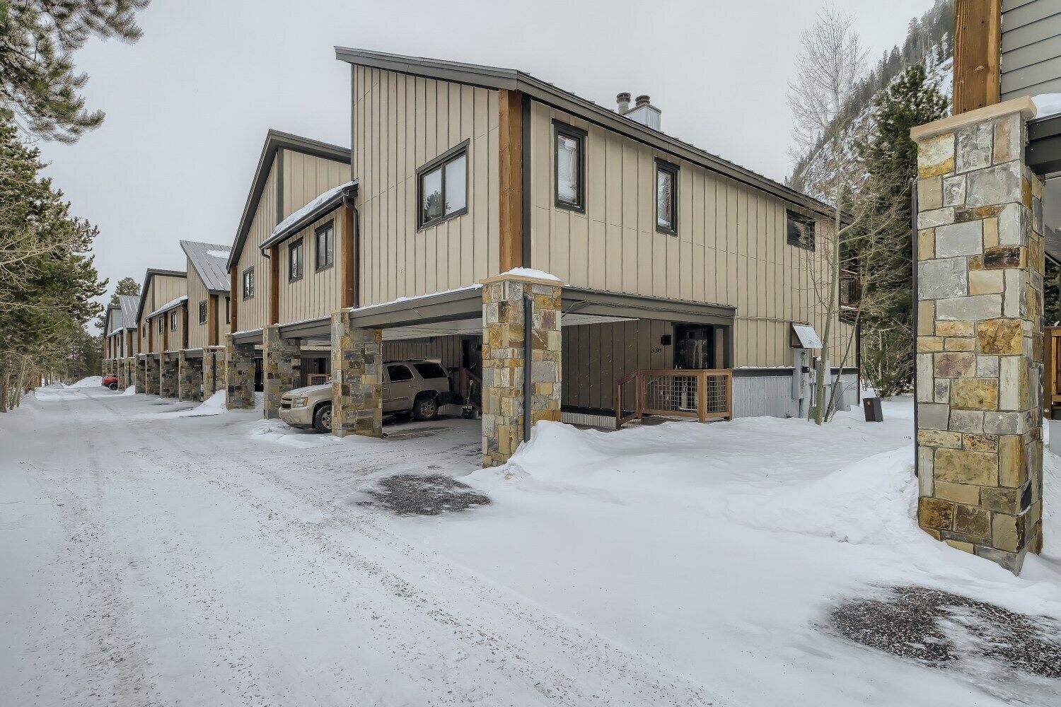 2 Bedroom with Large deck right in the heart of everything!!