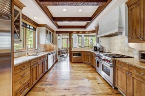 Fridge, microwave, oven, dishwasher - Refined 5 BR Private Home with Private Hot Tub by RedAwning - Save 20% on 7+ Nights! (Vail)