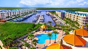 A heated pool - Harbour Village-Golf/Tennis/Beach Club/Pool-River View #2304 (Ponce Inlet)