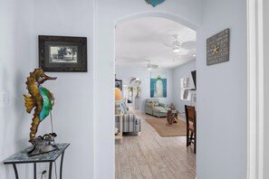 TV connectée, cheminée