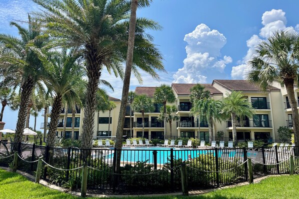 Pool - FREE FUN EVERYDAY!!!  Enjoy this units tropical oasis close to the pool and boardwalk! (Saint Augustine)