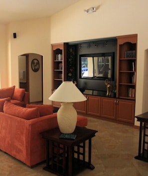 TV, DVD player