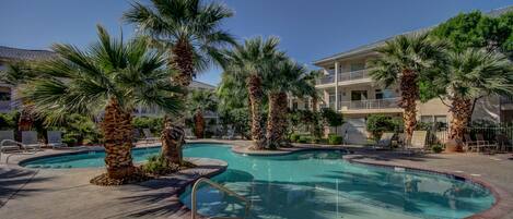 Indoor pool, a heated pool
