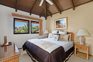 1 bedroom, iron/ironing board, WiFi, bed sheets - Kahala 233 Ocean View By Suite Paradise (Koloa)