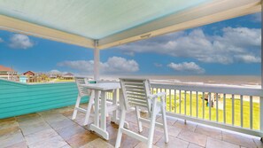 Property grounds - Buccaneer House: 4  BR, 4  BA House in Crystal Beach, Sleeps 12 (Crystal Beach)