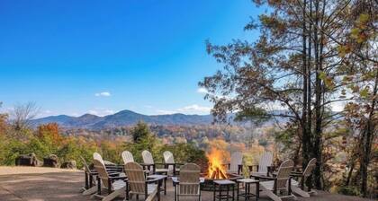 GORGEOUS MTN VIEW☁Sleeps 21☁Hot Tub☁Game Room