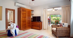 1 bedroom, iron/ironing board, travel crib, free WiFi