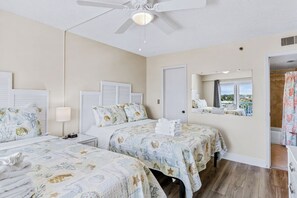 2 habitaciones, tabla de planchar con plancha, wifi y ropa de cama