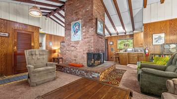 Living Room with Satellite Tv