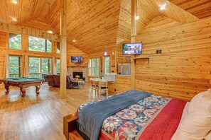 1 chambre, fer et planche à repasser, accès au Wi-Fi (inclus)