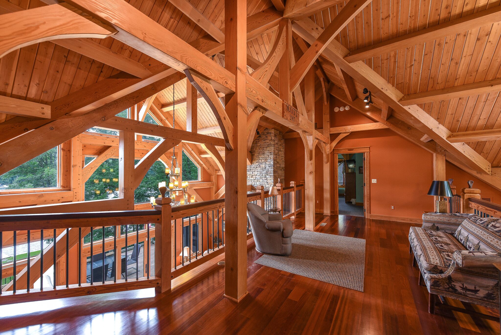 TV, fireplace, DVD player, ping pong